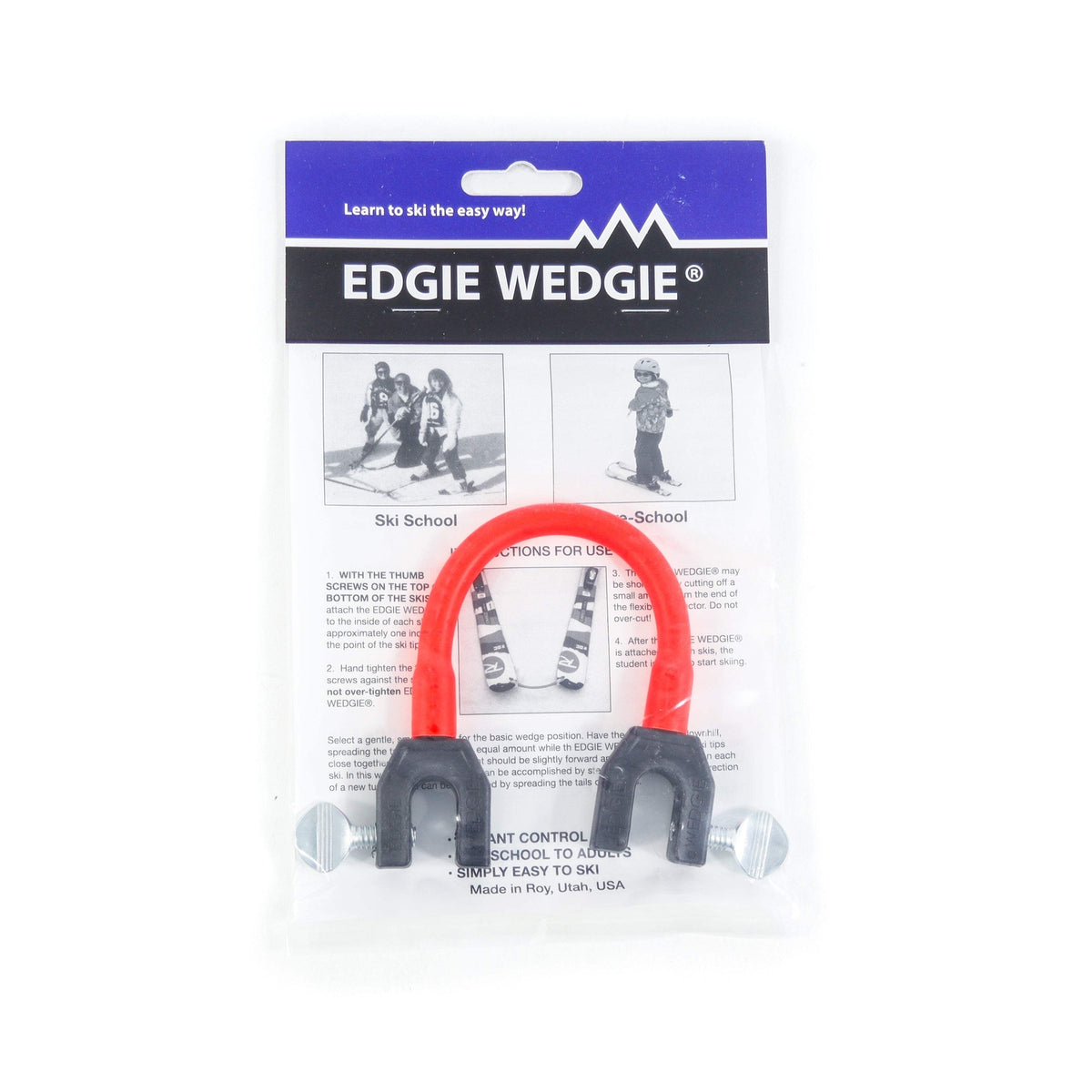 Ski Wedge Tool for Beginners - Edgie Wedgie Original Ski Accessory