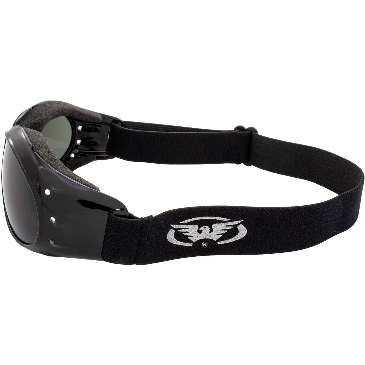 Motorcycle Goggles Smoke Lens Anti-Fog Shatterproof Safety Gear