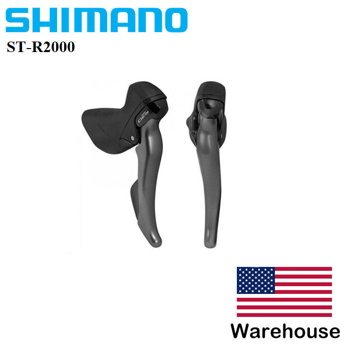 Shimano Claris STI R2000 Road Bike Shift Brake Levers 2x8 Speed - Left & Right