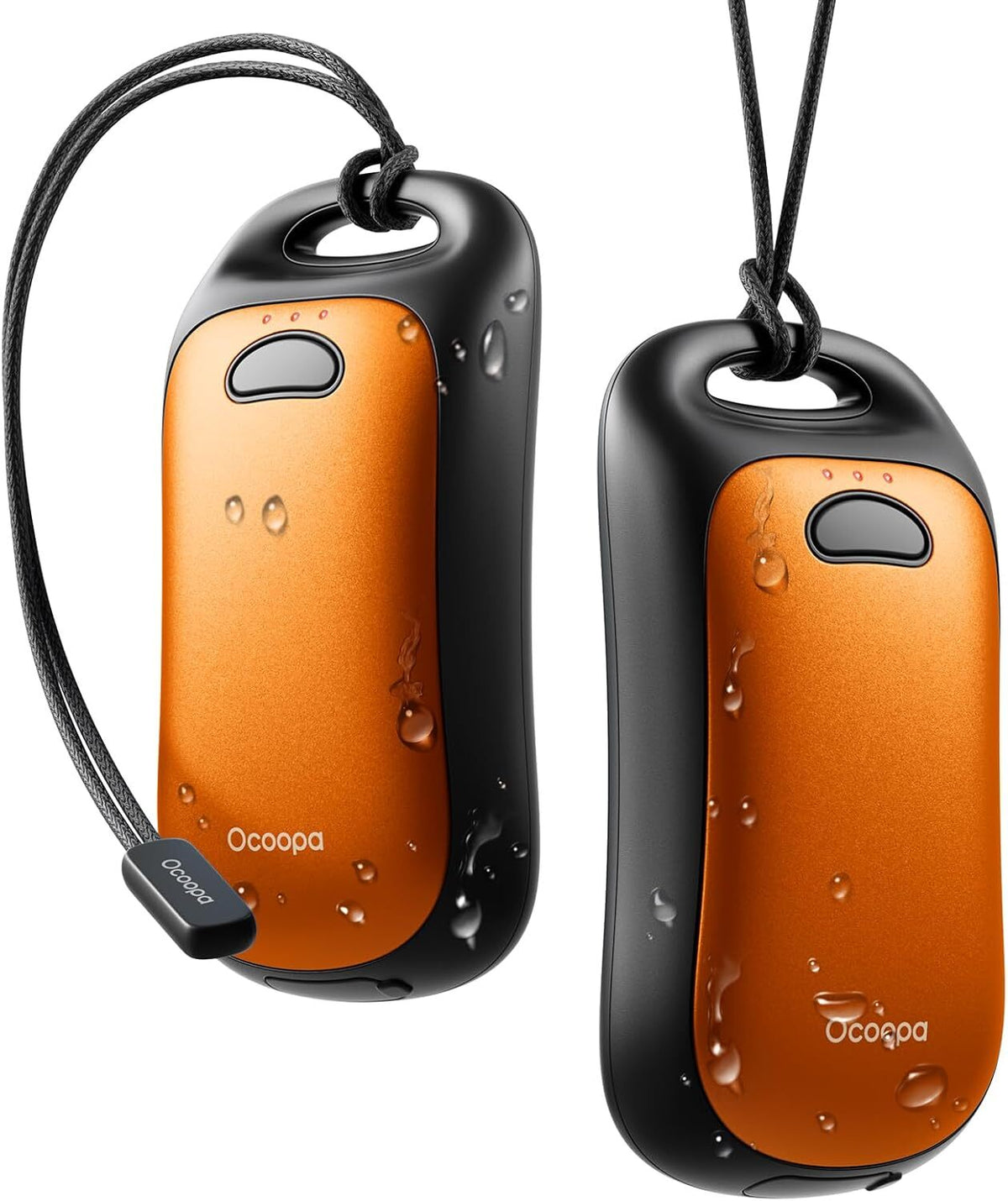 Rechargeable Portable Hand Warmer with 6000mAh Battery Waterproof for Outdoor Hiking