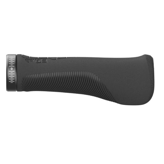 Ergonomic Bike Handlebar Grips - Vibration Dampening & Pressure Relief, Small Black