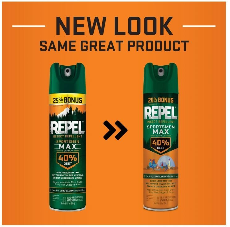 Insect Repellent Aerosol Max Formula 40% DEET - Twin Pack