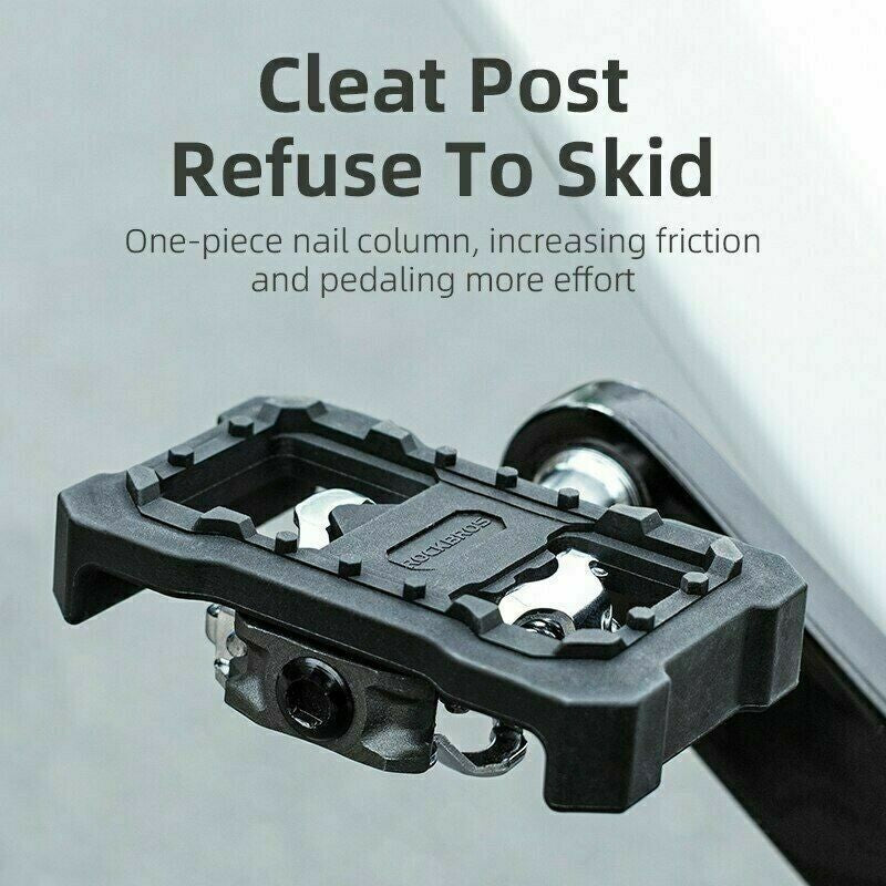 Bike Clipless Pedal Adapter Conversion for SPD Shimano Road Pedals - 2 Pack