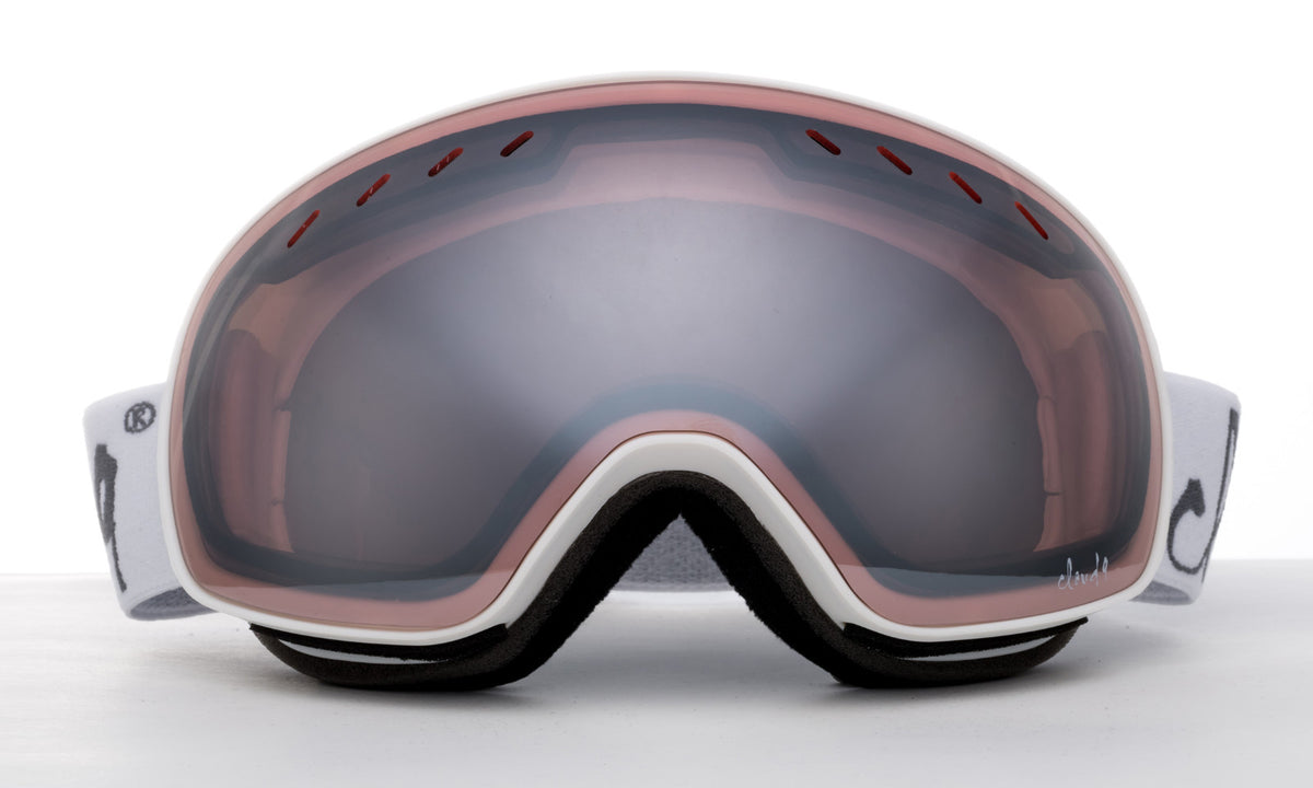 Snowboarding Goggles with Anti-Fog Double Spherical Lenses and Comfort Foam