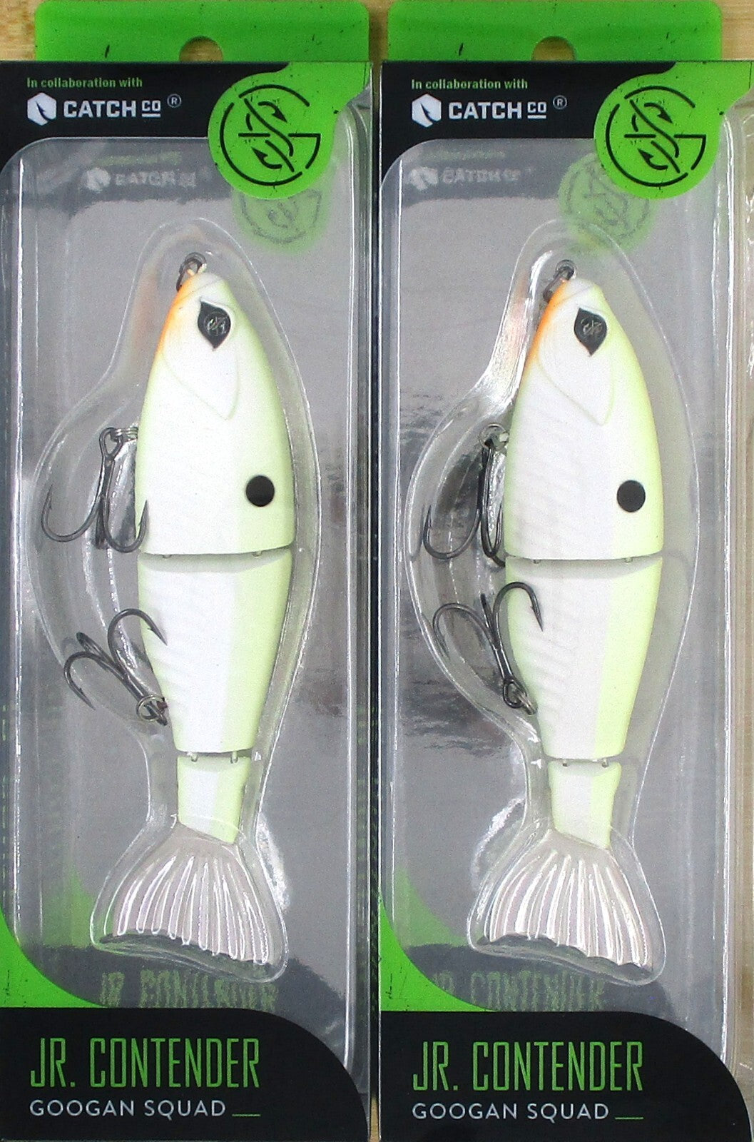 Googan Squad 4.5-Inch Slow Sink Soft Plastic Swimbaits Assortment - 2/3 Oz