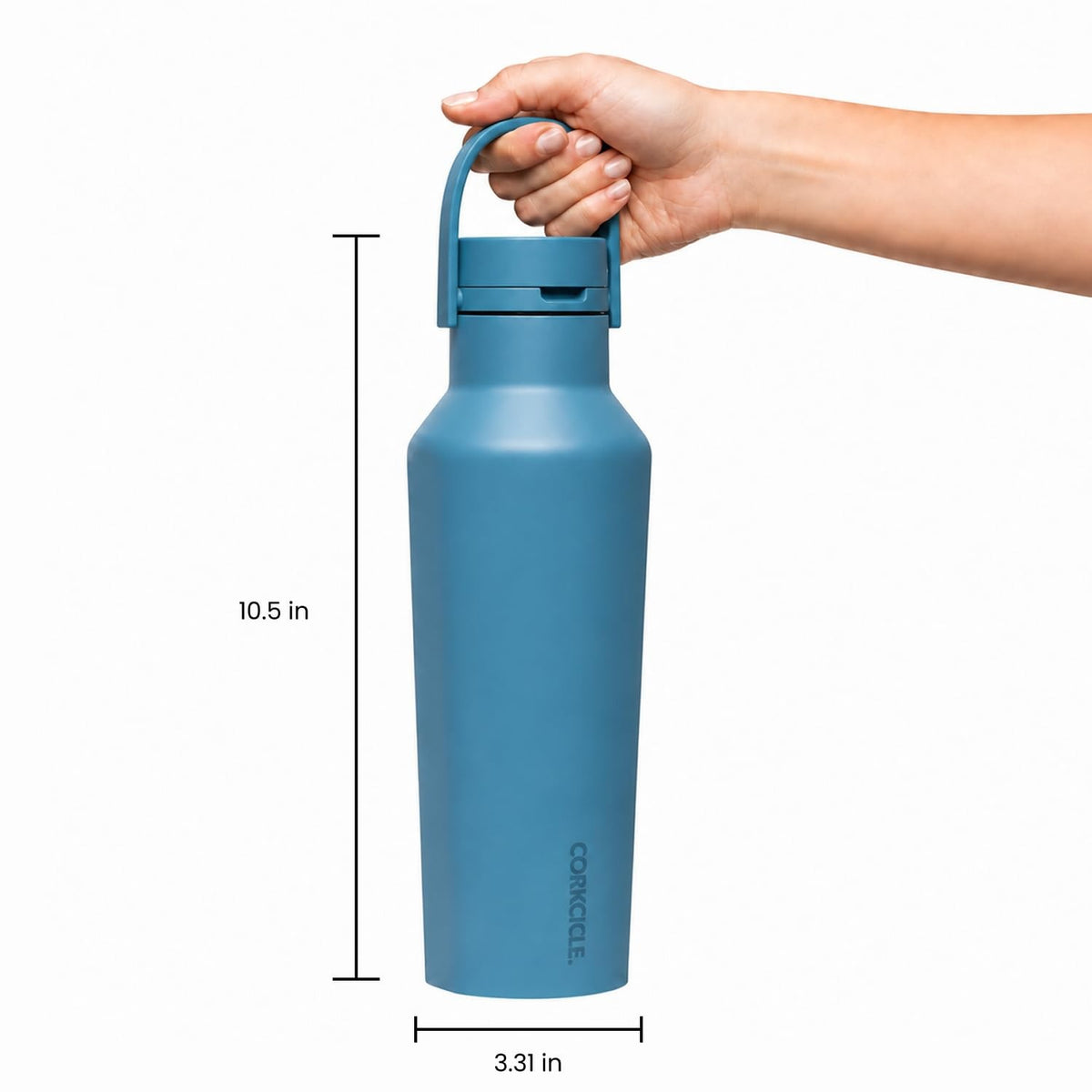 20 oz Insulated Stainless Steel Water Bottle - Triple Wall Cooler