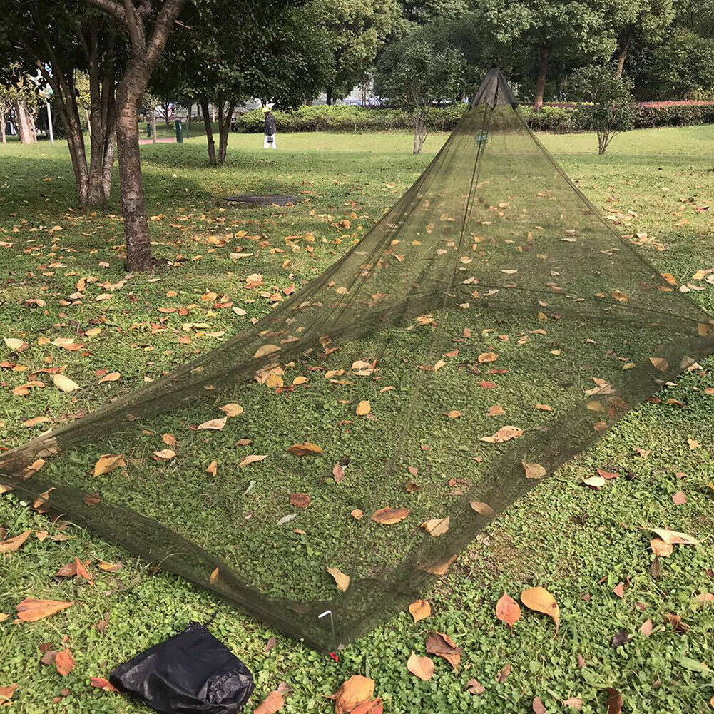 Portable Outdoor Camping Mosquito Net Tent - Foldable Breathable Mesh