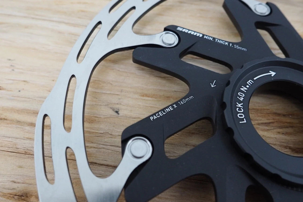 160mm Centerlock Disc Brake Rotor with Lockring for Road Cycling
