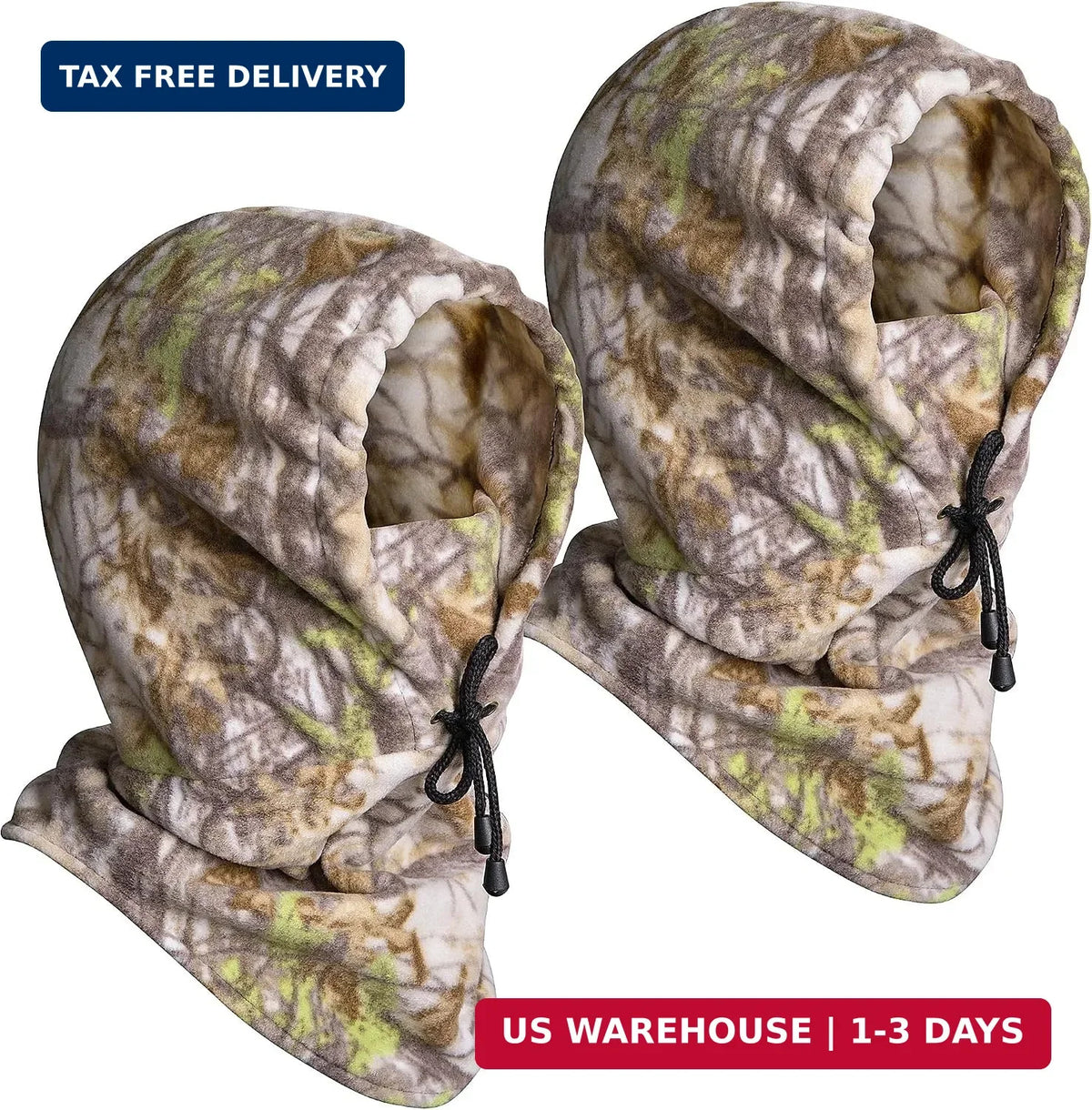 Winter Camouflage Hunting Face Mask Balaclava for Cold Weather