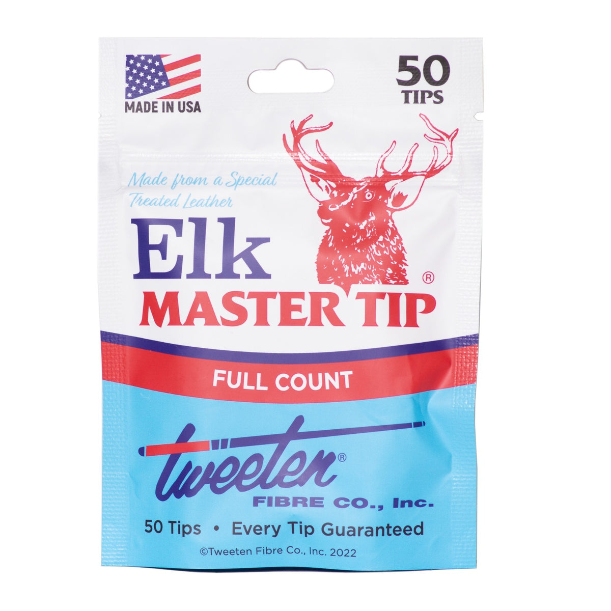 Elk Master Billiard Cue Tips - Soft Hardness, Multiple Diameters