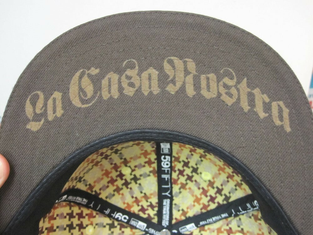 Vintage Burton Snowboard 2007 LA Cosa New Era 59FIFTY Cap, Size 7 1/2