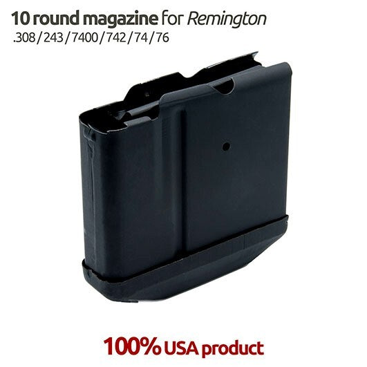 Remington 10-Round Magazine for 30.06 & 7400 Series Rifles - Steel Construction