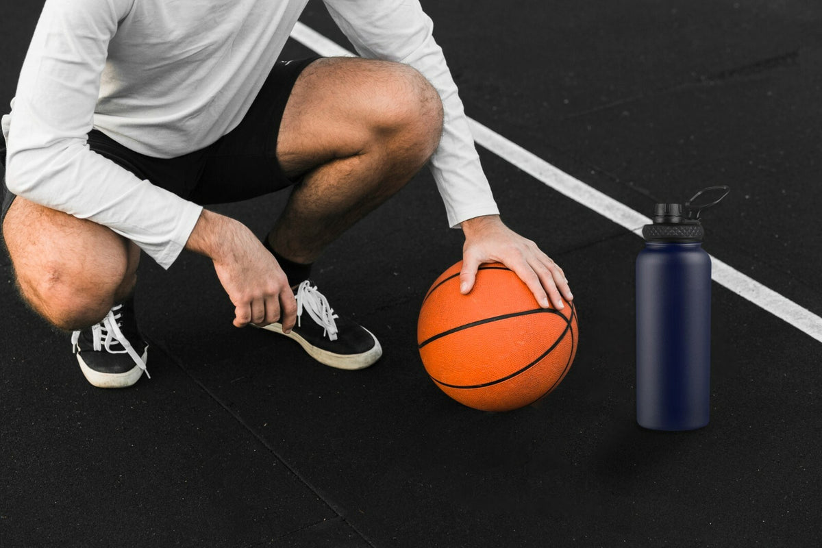 40oz Stainless Steel Vacuum Insulated Water Bottle with Wide Mouth & Leak-Proof Lid