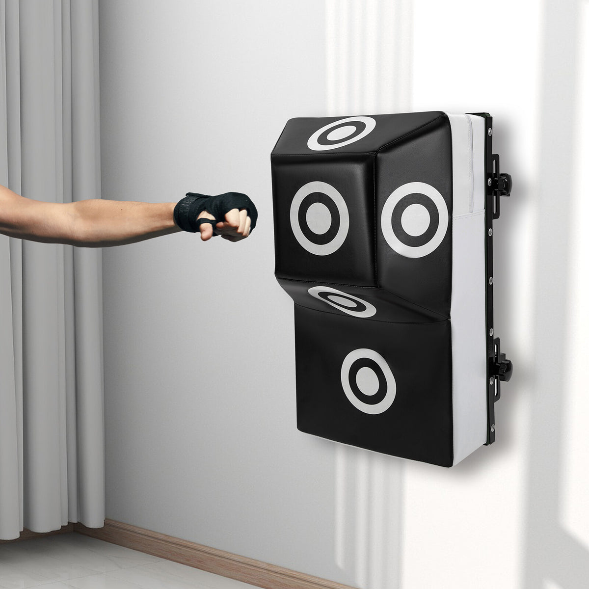 Adjustable Wall Punching Pad for Boxing MMA Training - Impact-Resistant Target