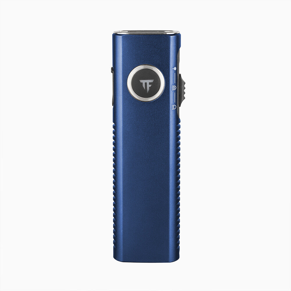 Rechargeable Mini LED Flashlight with UV Light & Laser - Waterproof