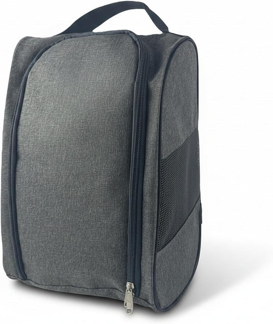 Golf Shoe Bag for Travel with Ventilation - Waterproof Oxford Carrier Tote