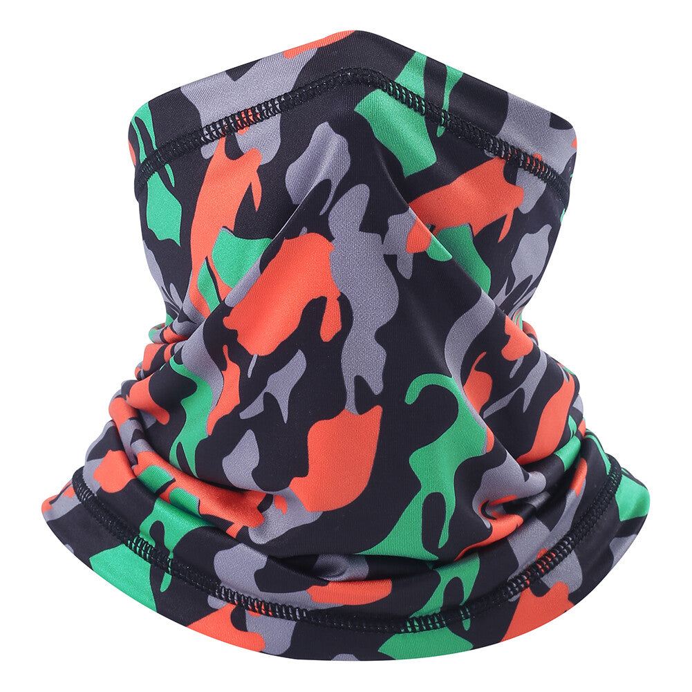 Unbranded Camo Neck Gaiter Face Mask Breathable Bandana Cover Balaclava Multi-Color