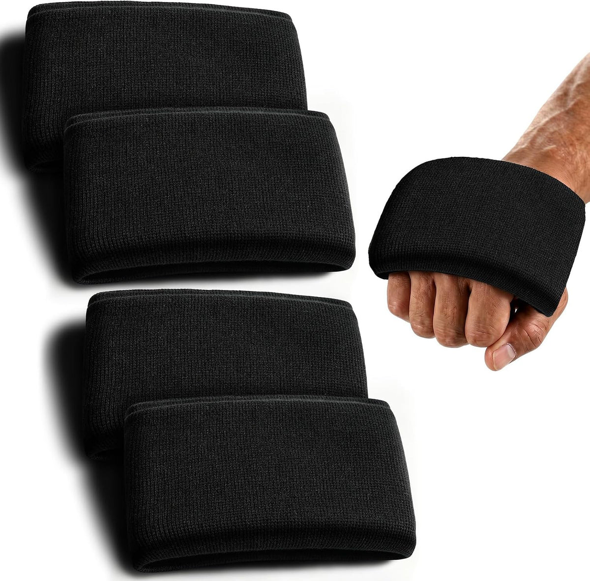 Boxing Knuckle Guards Gel Hand Wraps for Shock Absorption & Injury Prevention