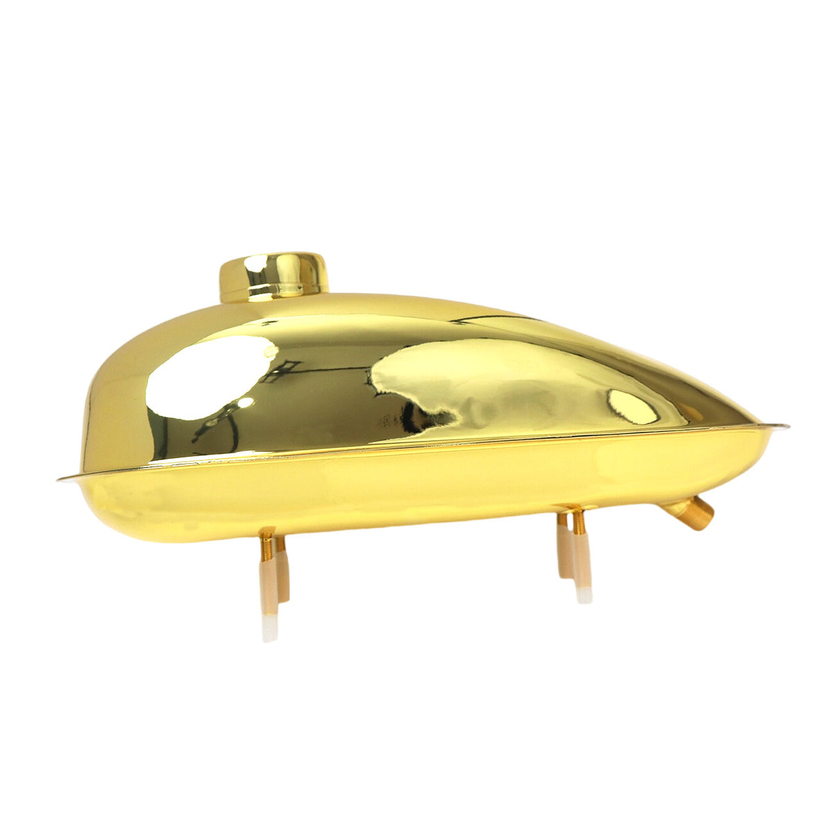 Motorized Bicycle Gas Tank with Cap and Petcock - 2L, 3L, 4L Capacity