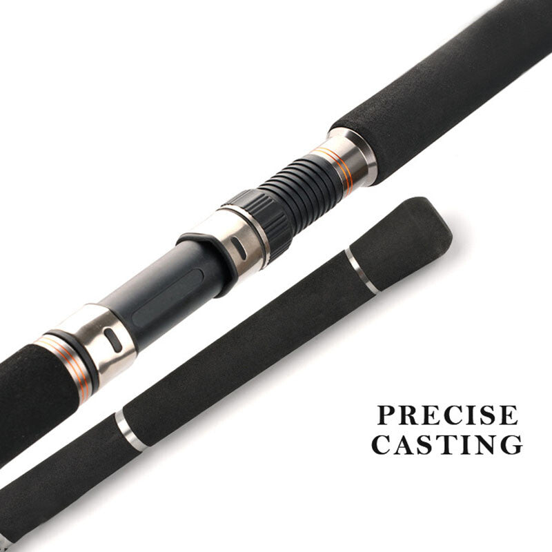 Heavy Saltwater Jigging Spinning & Casting Fishing Rod 7' 10-25lb Carbon