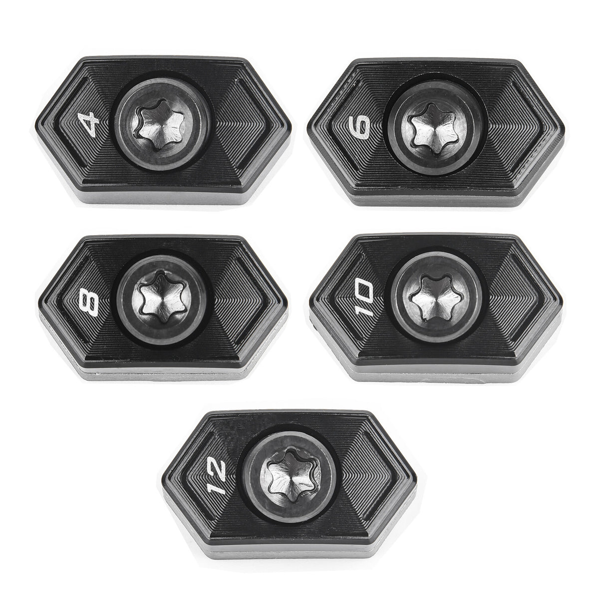 Golf Weight Set for Cobra Drivers - 2pcs 4g-12g Customizable Weight Kit
