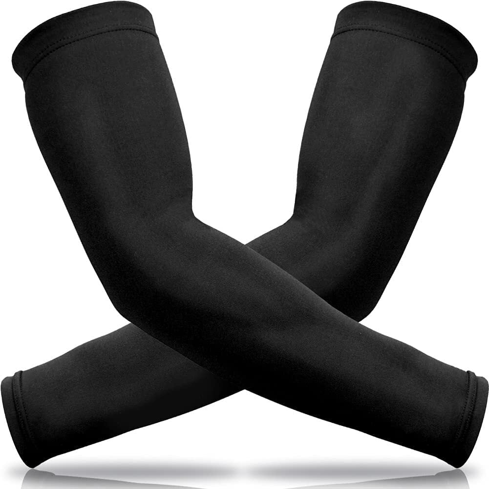UV Protection Arm Sleeves for Men Women Cooling Compression Sunblock