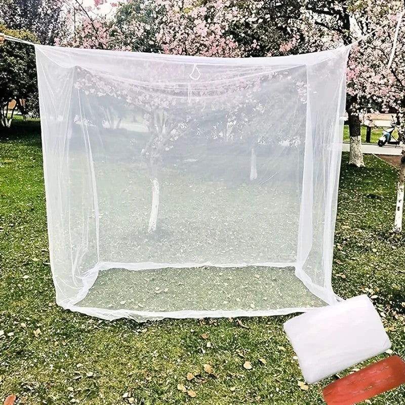 Large Portable Mosquito Net Tent for Indoor Outdoor Camping & Insect Protection