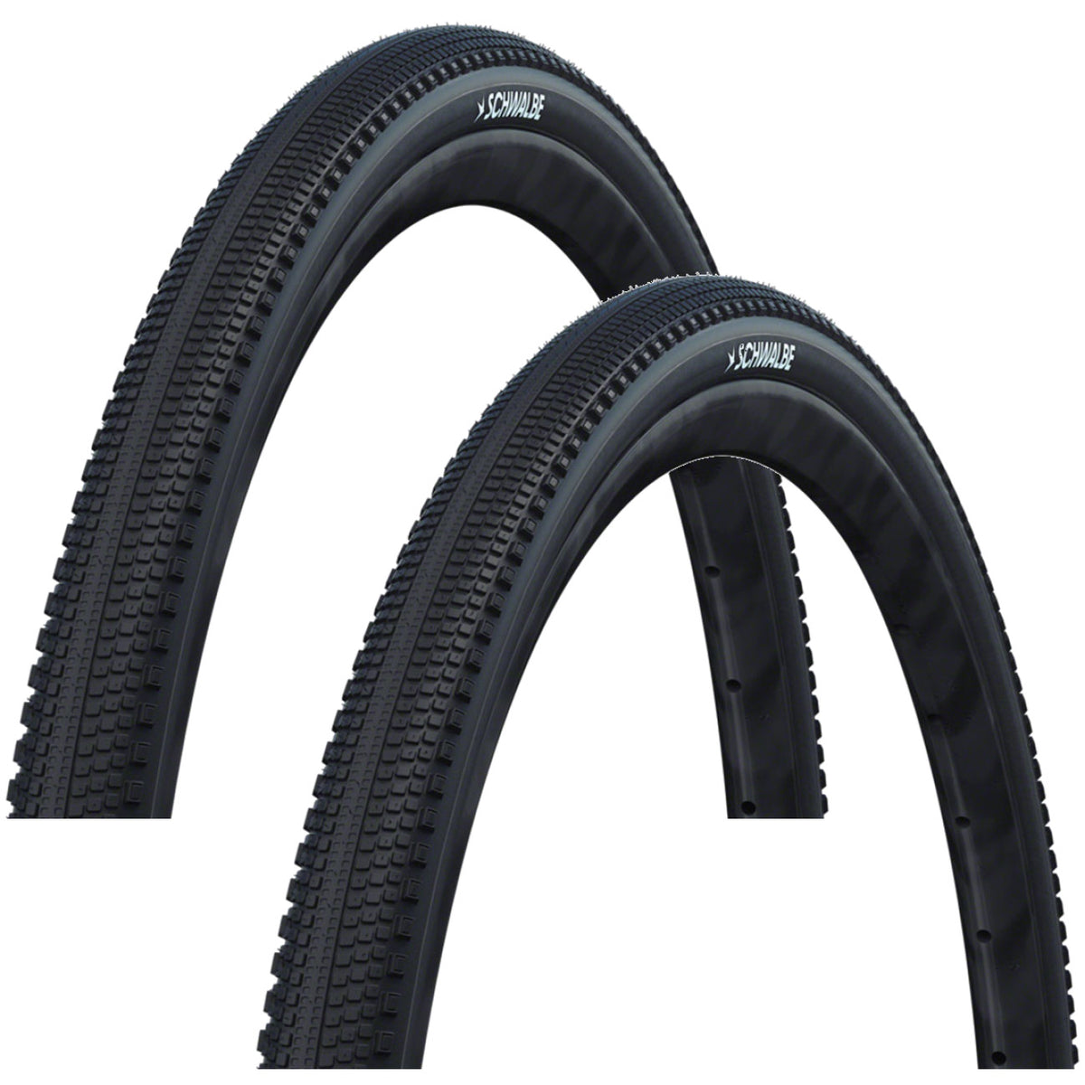 2 Pack Gravel Bicycle Tires 700x45 Clincher Wire Bead Puncture-Resistant