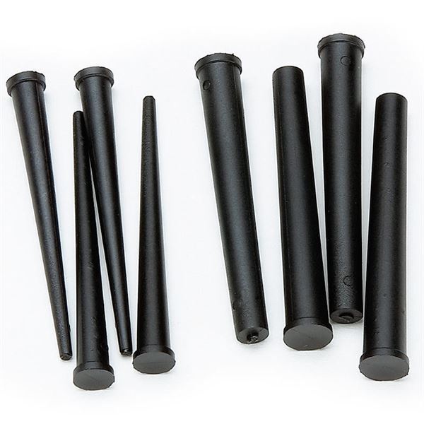 Golf Club Shaft Pins - Bore Through Pins for Graphite & Steel Shafts, 25 Pack