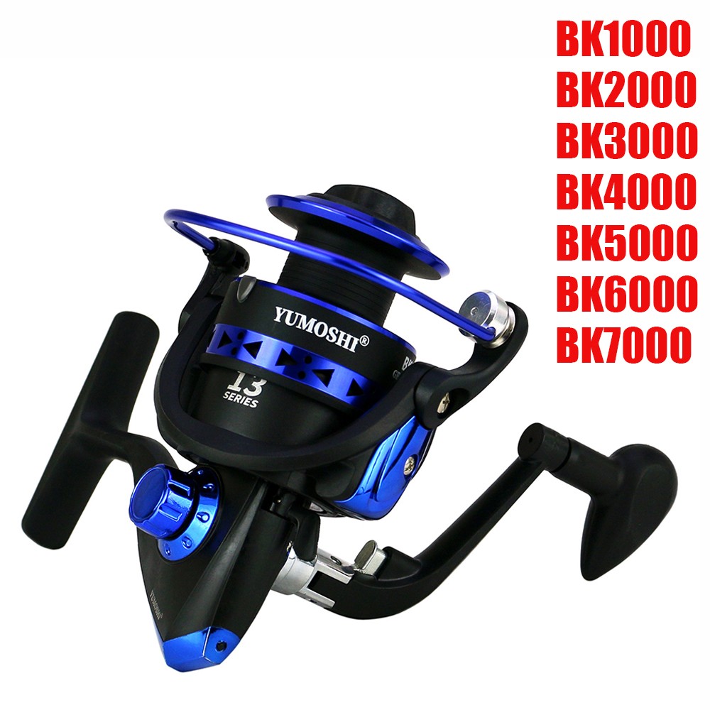 Spinning Fishing Reel Max 12KG Drag Metal Spool - Multiple Sizes