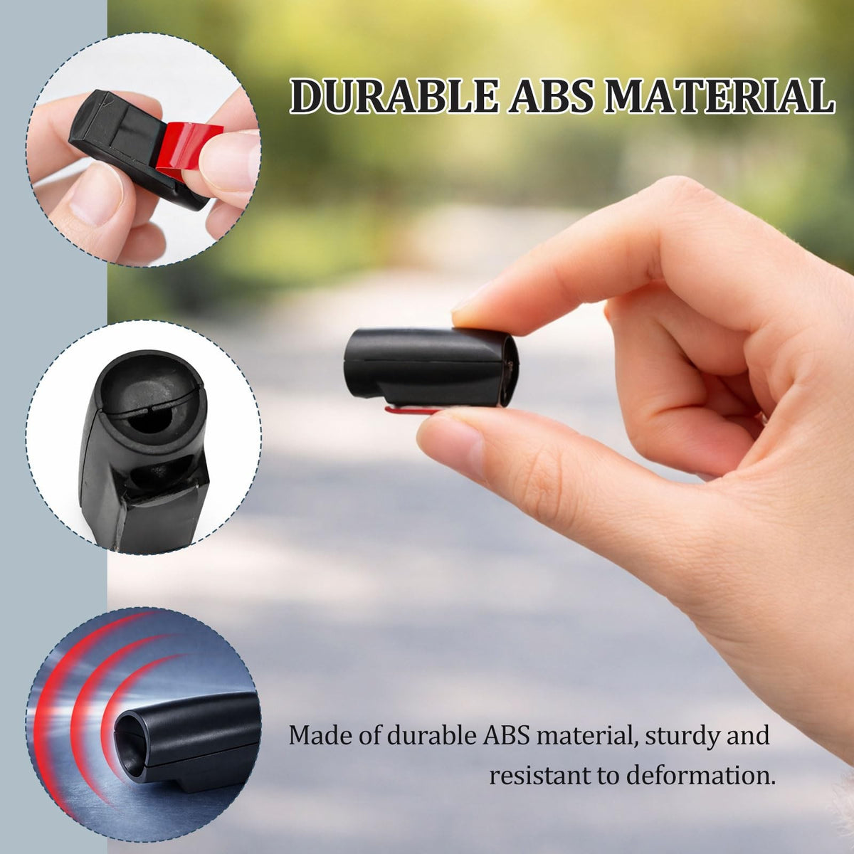 Car Deer Warning Whistles 2-Pack - Animal Alert Device for Vehicle Safety