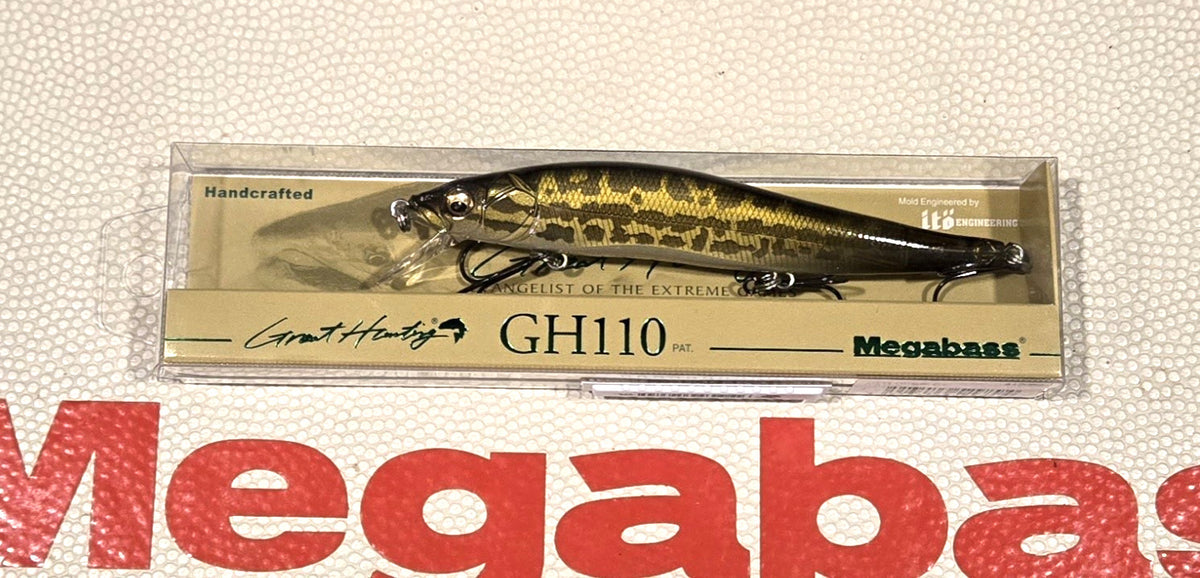 Megabass Limited GH110 Slow Floating Jerkbait - PM Dojyo Color 110.5mm 13.5g