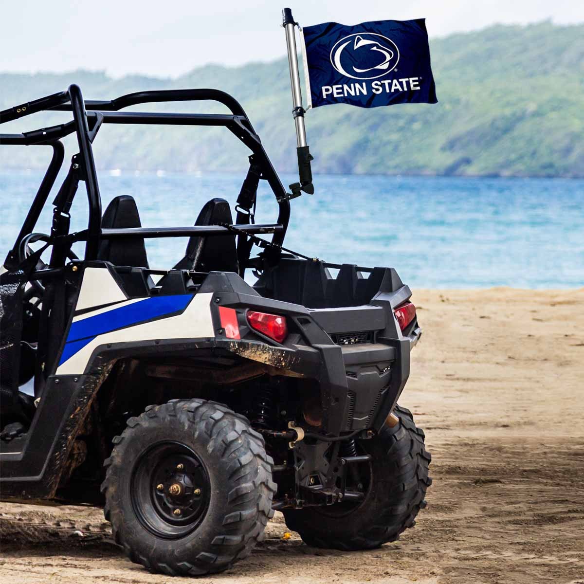 Penn State NCAA Golf Cart Flag - Officially Licensed 12x18 Polyester