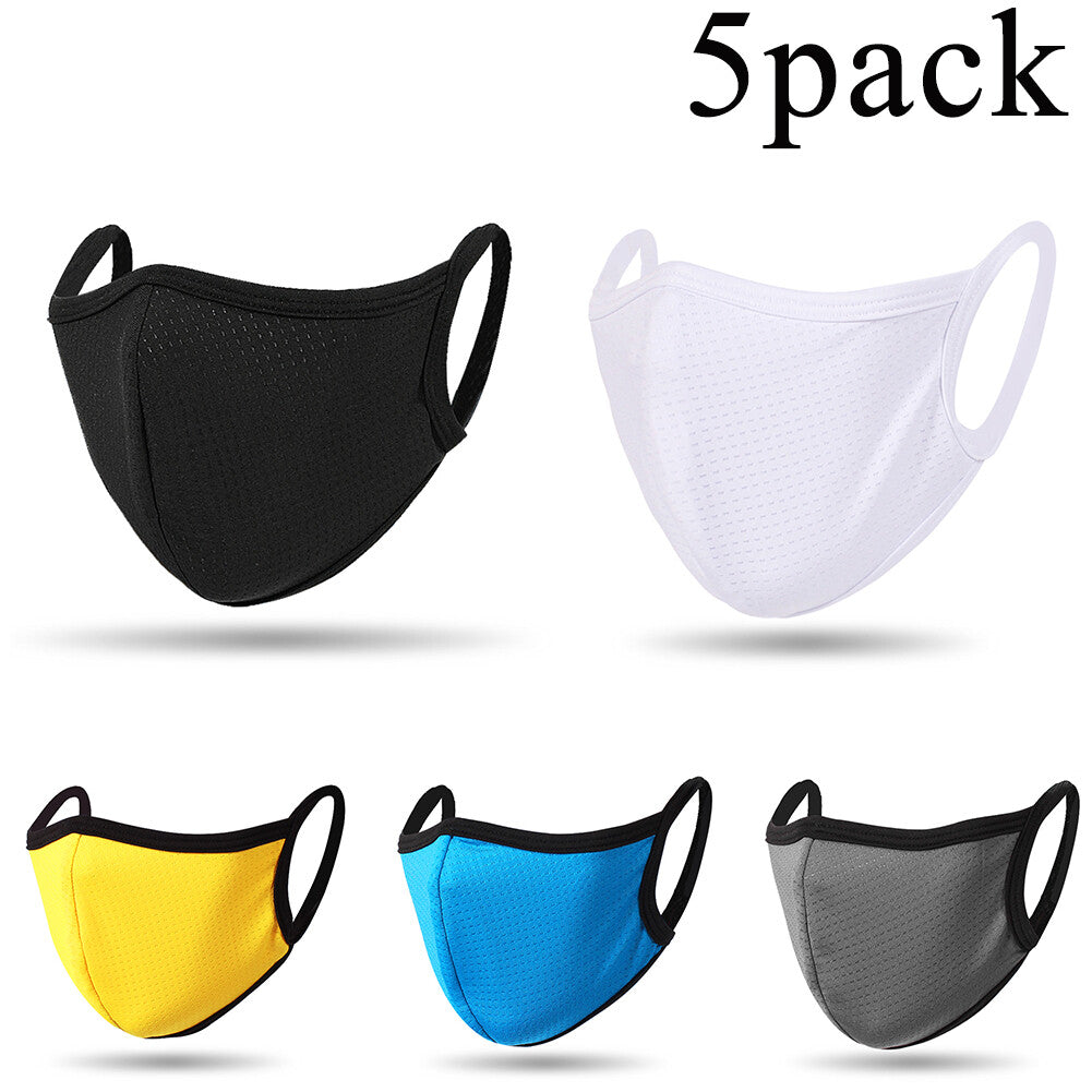 Reusable Outdoor Cycling Face Mask Dustproof Breathable Washable Unisex