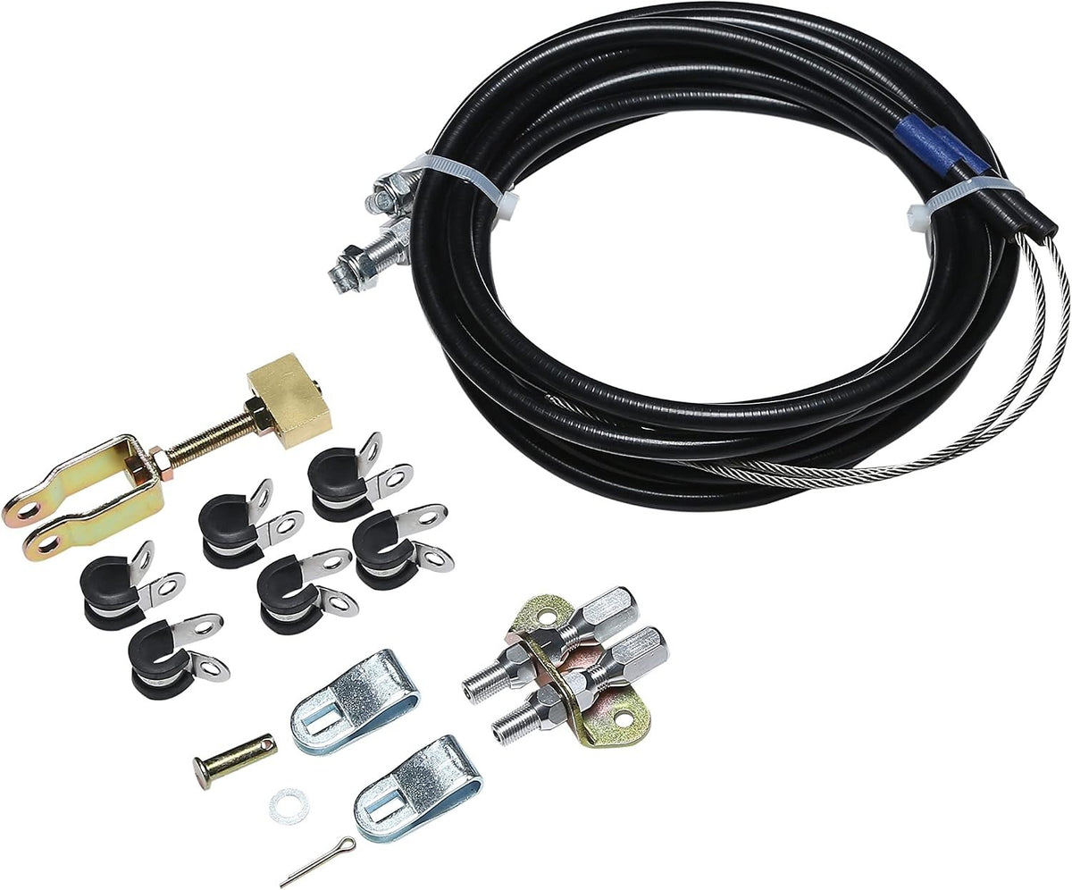 Universal Emergency Parking Brake Cable Kit for Vehicles - Long, Durable, Corrosion Resistant