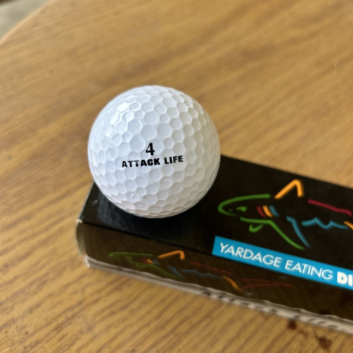 Vintage Golf Balls 3-Pack - Greg Norman Attack Life, New