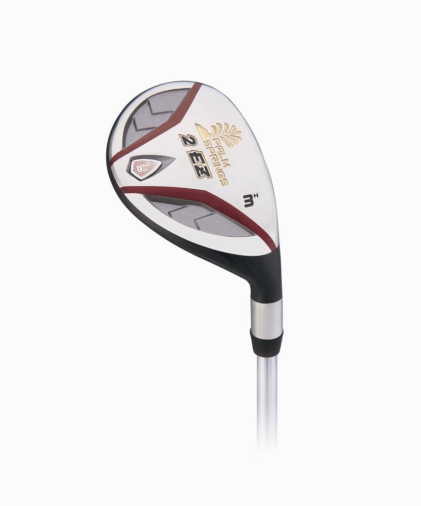 Palm Springs Stainless Steel Golf Hybrid Iron Set for Men - All Loft & Flex Options