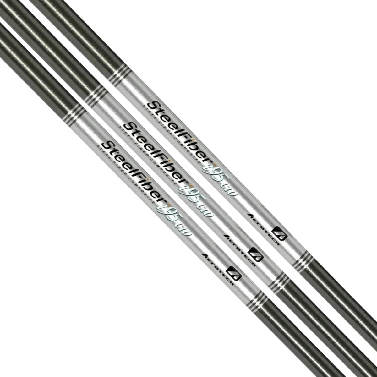 Golf Iron Shafts Set Aerotech SteelFiber i95CW .355 Taper Tip Adjustable Flex