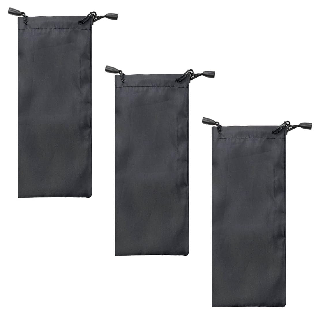 6 Pack Aluminum Tent Stakes Bag with Drawstring Storage Pouch - Camping Gear Organizer