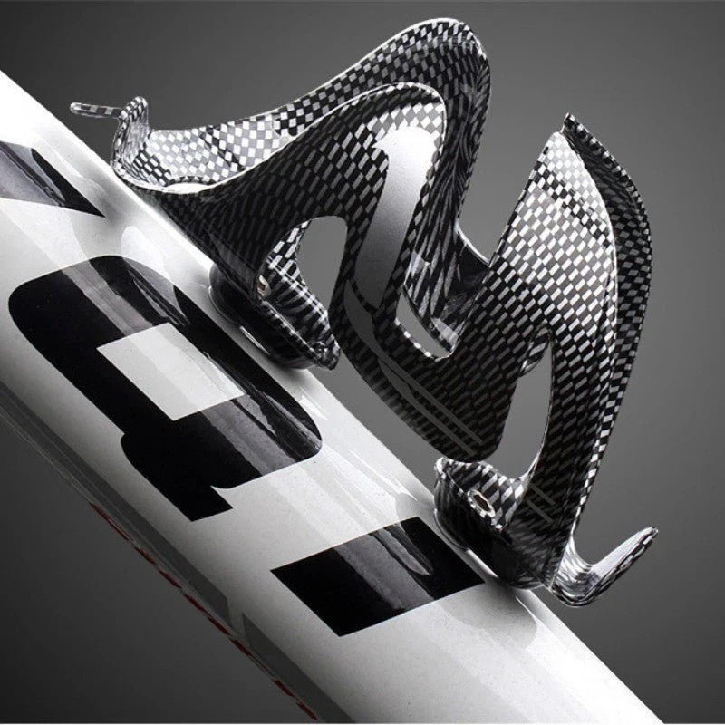 Full Carbon Fiber Bike Water Bottle Cage - Ultra Lightweight & Durable