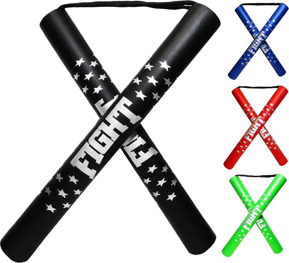Kids Foam Training Stick with Cord - Lightweight Durable Safety Toy