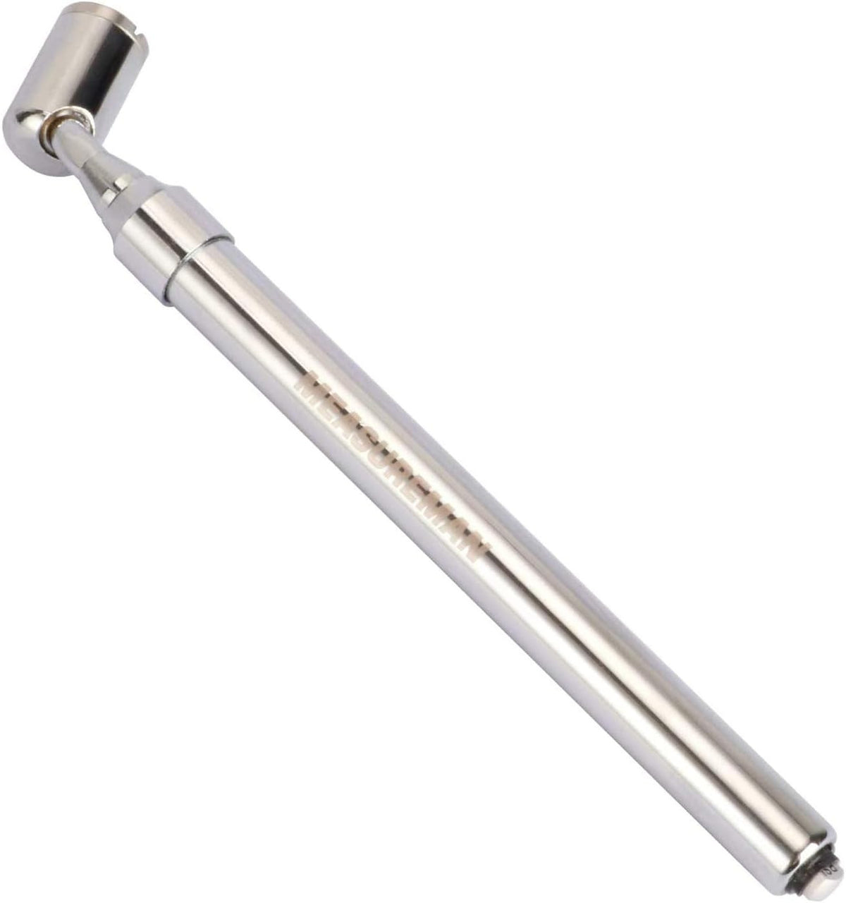 Heavy Duty Large Bore Dual Head Truck Tire Pressure Gauge with 360° Swivel Chuck