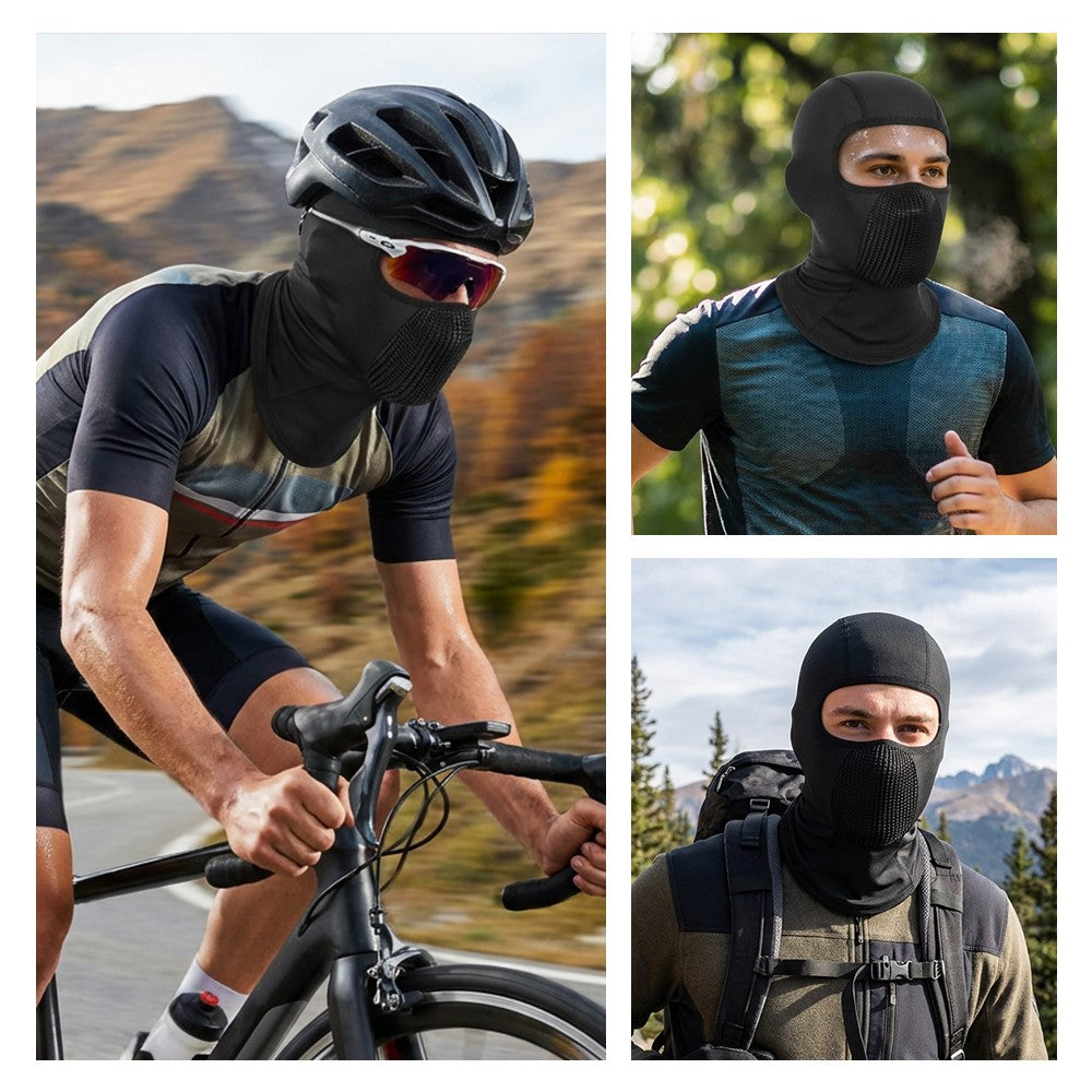 Cooling Breathable Full Face Mask UV Sun Protection for Motorcycle, Sports & Outdoor