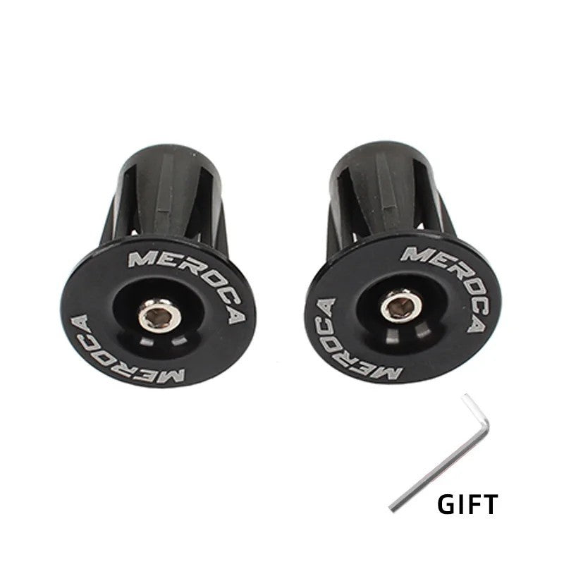 Aluminum Bicycle Handlebar End Plugs MTB Road Bike End Caps - 22-24mm Fit