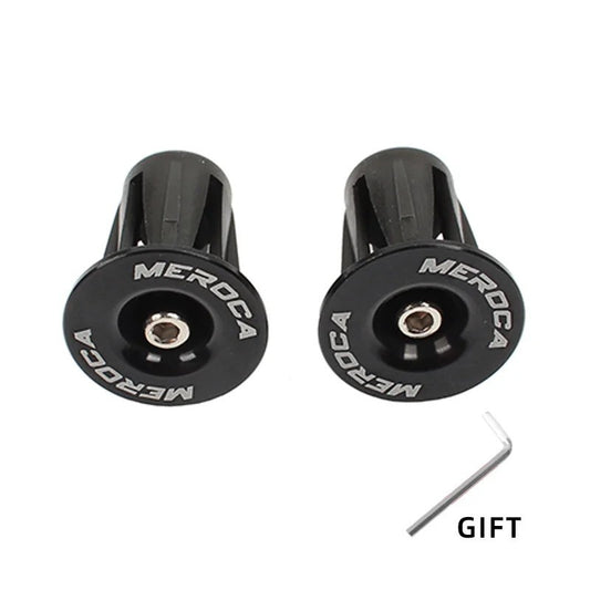 Aluminum Bicycle Handlebar End Plugs MTB Road Bike End Caps - 22-24mm Fit
