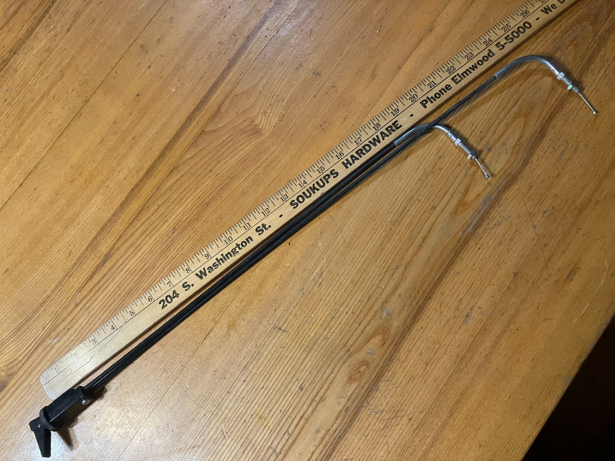 Vintage OEM Polaris Choke Cable for TX Series Twins 250 340 440 7080177