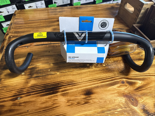 Carbon Road Handlebar 31.8mm Superlight Vibe Drop Bar for Cycling - Multiple Sizes