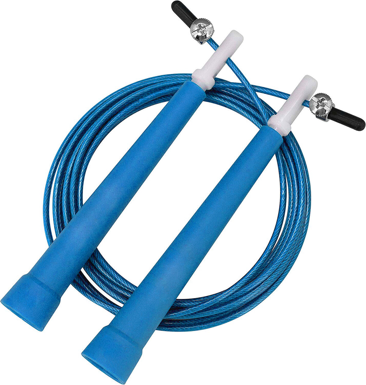 10ft Adjustable Steel Wire Speed Jump Rope for Fitness and CrossFit Training