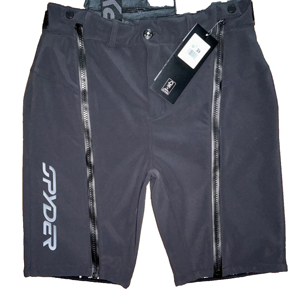 Detachable Suspender Softshell Training Shorts for Boys XL Winter Sports