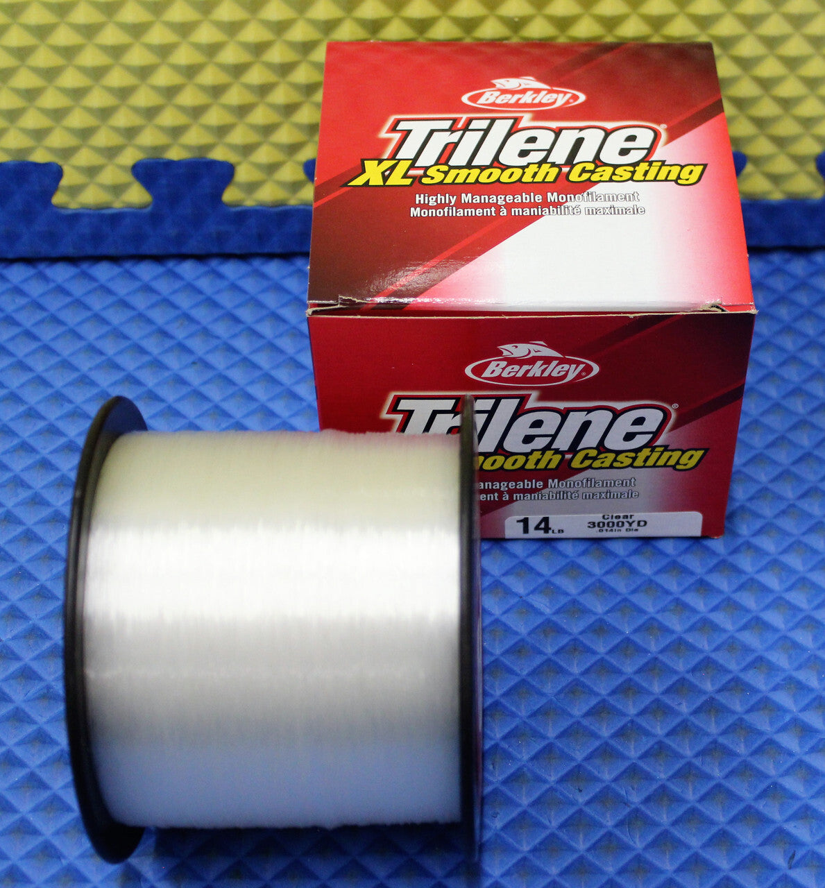 Heavy Duty Monofilament Fishing Line Bulk Spool - Clear, Multiple Weights Available